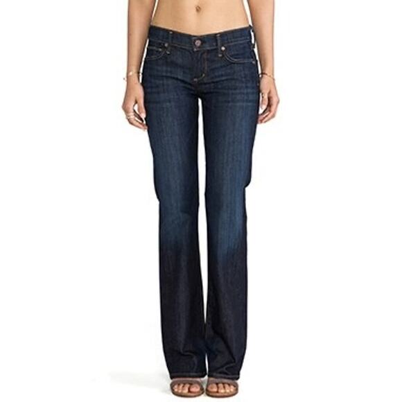 Citizens of Humanity Dita Petite Bootcut Leg Denim Jeans Womens Size 27 - Picture 1 of 10